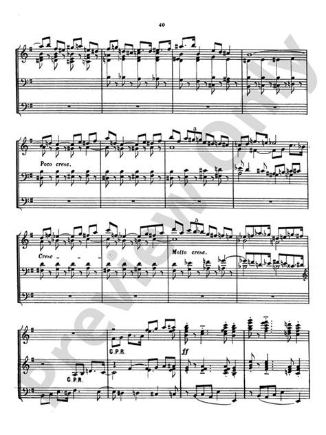 Vierne Symphony No 2 Op 20 V Final Part Digital Sheet Music