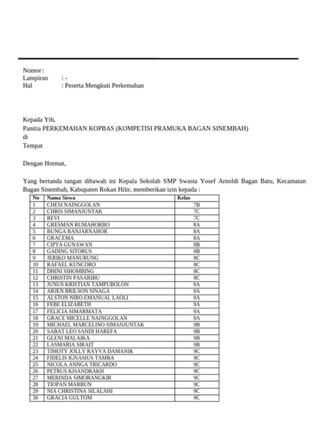 Surat Pramuka Pdf
