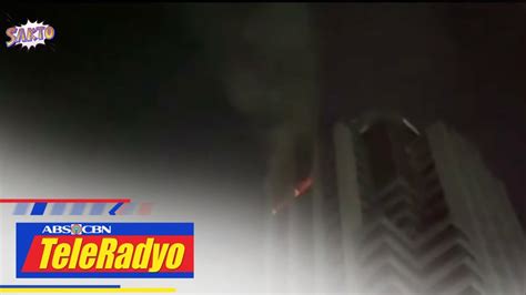 Sunog Sumiklab Sa 27th Floor Ng High Rise Corporate Building Sa Ortigas