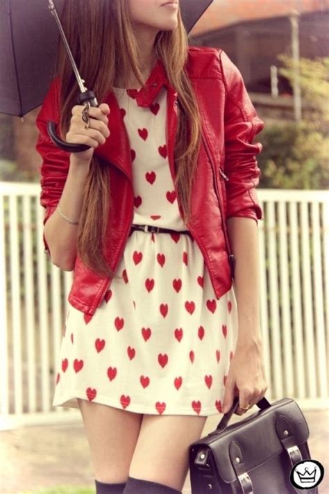 18 Ways To Add Heart Print To Your Valentine Outfits Styleoholic