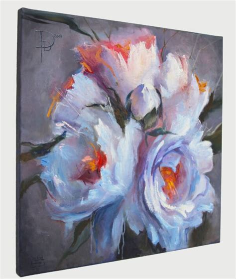 Peonies Oil Painting