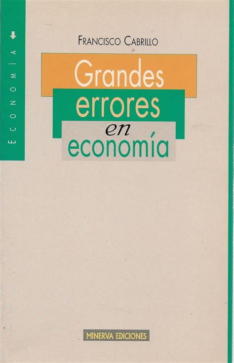 Grandes errores en economia Ediciones Técnicas Paraguayas