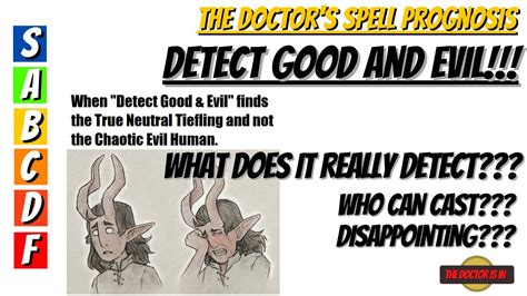 Can You Really Detect Evil And Good With This 1st Level Spell In Dungeons And Dragons 5e Youtube