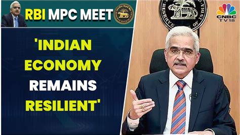 Indian Economy Remains Resilient States Rbi Governor Shaktikanta Das