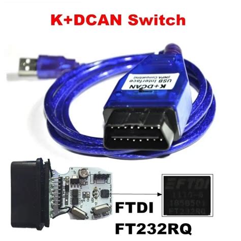 Diagnoza BMW K DCAN INPA BLUE Cu Switch Software ISTA Inclus EMAG Ro