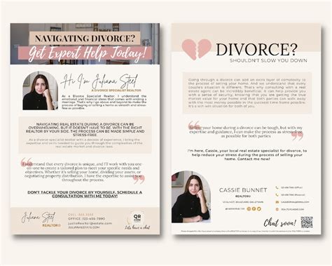 Divorce Prospecting Letter Bundle Realtor Prospecting Etsy