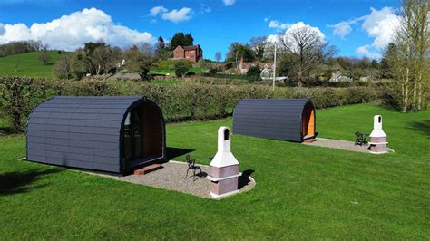 Premier Glamping Pods Shropshire Pitches Greenway Touring And Glamping