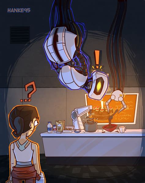 Glados Preparing Surprise Rportal