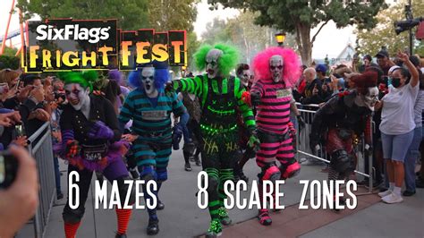 When Does Frightfest End 2021 Six Flags Denny Story