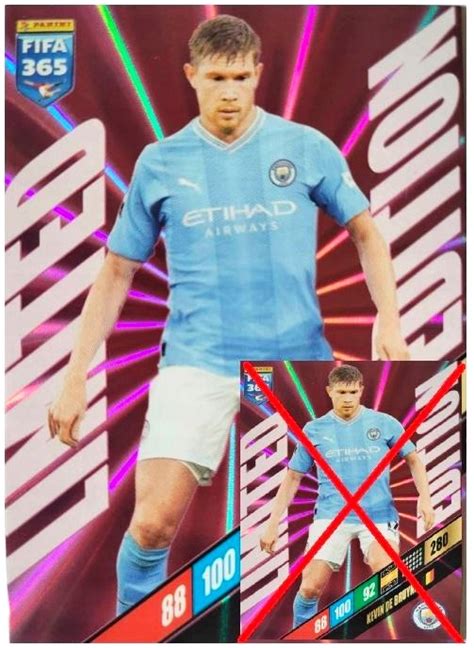 Kevin De Bruyne LIMITED XXL duża FIFA 365 2024 PANINI MANCHESTER