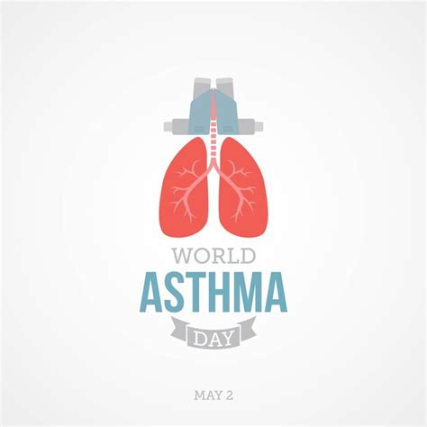 Premium Vector | World asthma day