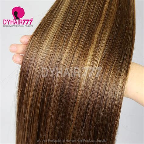 1 Bundles Hightlight Color P427 Straight Brazilian Hair 100 Virgin