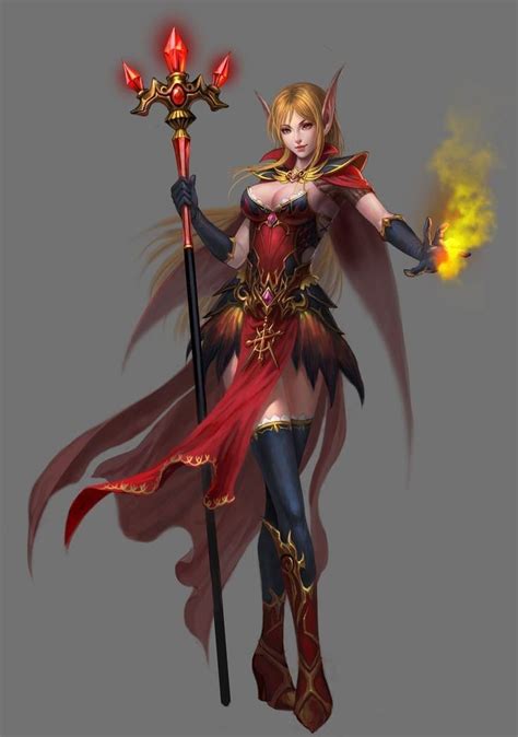 Dnd Female Wizards And Warlocks Inspirational Fantasy Female