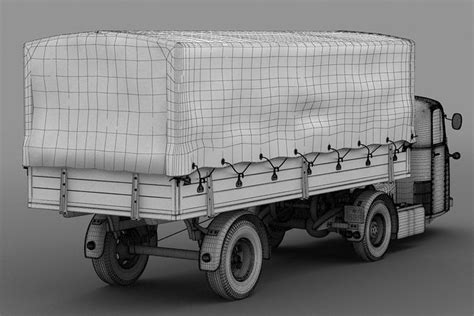 Scammell Scarab 3D Model rigged MAX | CGTrader.com