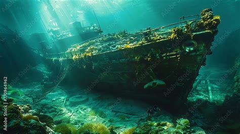 Dive Into The Mysterious Depths Where Sunken Ships Become The Canvases