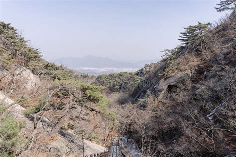 Bukhansan National Park Stock Image Image Of Soil Korea