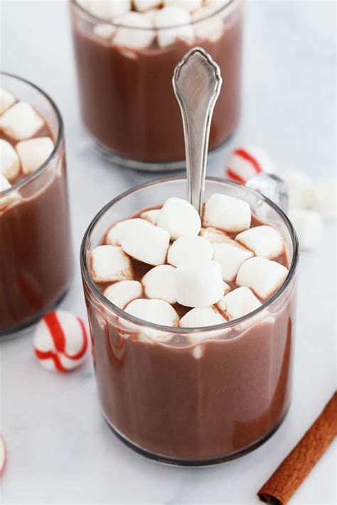 Chocolat Chaud Américain Au Cacao En Poudre Cuisine Culinaire