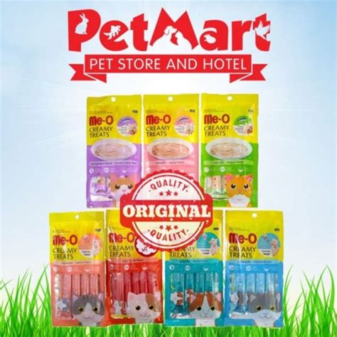 Jual Meo Me O Creamy Treats Snack Kucing All Variant Pack Gr