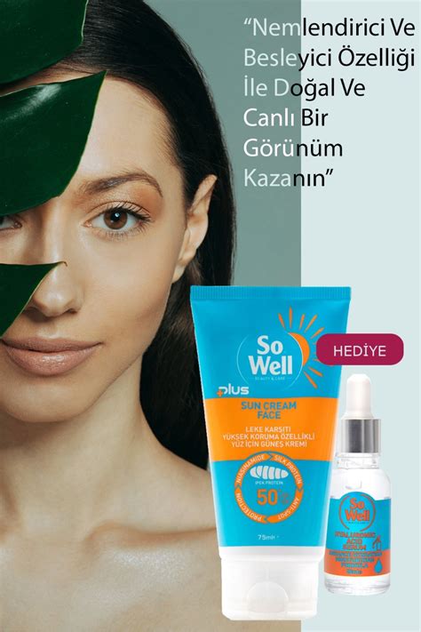 Sowell SO WELL LEKE KARŞITI YÜKSEK KORUMA YÜZ GÜNEŞ KREMİ+HYALURONIC ...