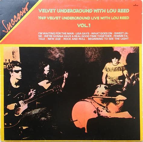 Reed Lou Velvet Underground Lou Reed And The Velvet Underground