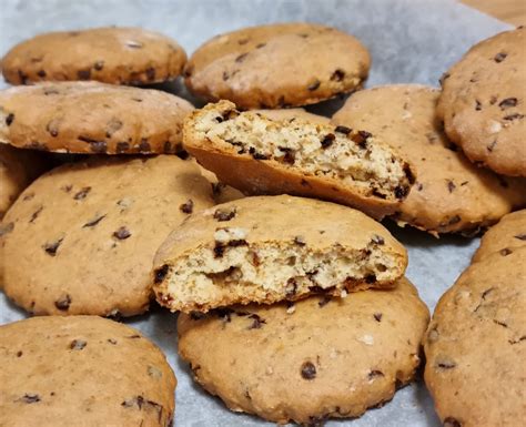 Biscotti Frollini Senza Burro Con Pezzi Di Cioccolato Dolce Facile