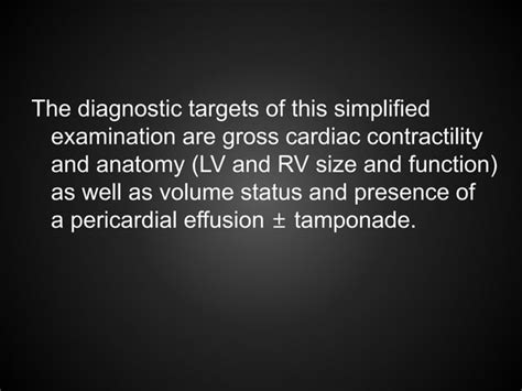 Focused Cardiac Ultrasound Ppt