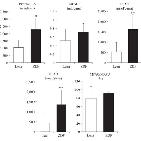 Glucose Metabolism Measurements Obtained In ZDF And Lean Rats By