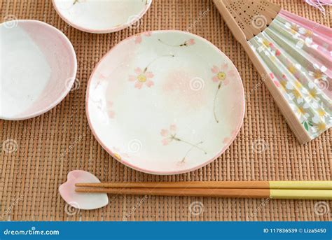 Japanese style tableware stock image. Image of kitchenware - 117836539