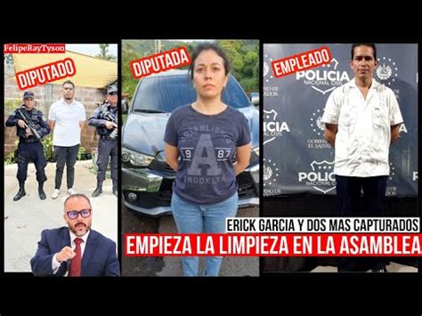 Ex Diputado Erick Garcia y dos más capturados y parece que Faltan Mas