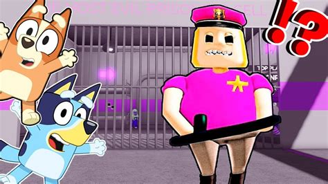 Bingo And Bluey Escape Evil Policewomen Prison Youtube
