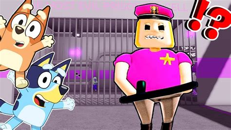 Bingo Bluey Escape Evil Policewomen Prison Youtube