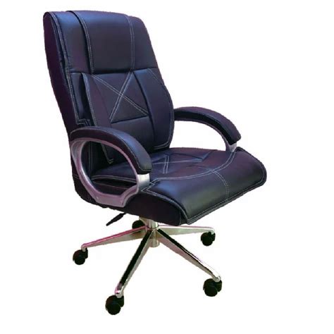 Leather Mid Back Inch Ergoofis Office Executive Chair At Rs In Pune