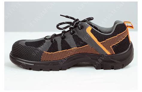 Karam Sporty Safety Shoes Fs210 Isi Marked 200j Fiber Toe Cap