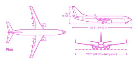 Boeing 737 Airliner Dimensions Drawings Boeing 737 60 Off