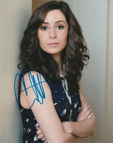 Cristin Milioti Signed X How I Met Your Mother Tracy Mcconnell