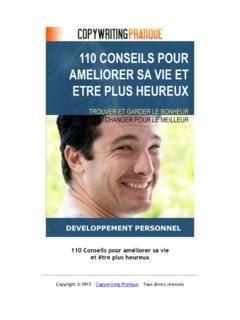 Conseils Pour Am Liorer Sa Vie Et Tre Plus Heureux Conseils