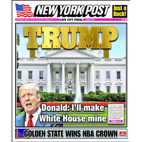 The Life Of Donald Trump — Told Through New York Post Covers