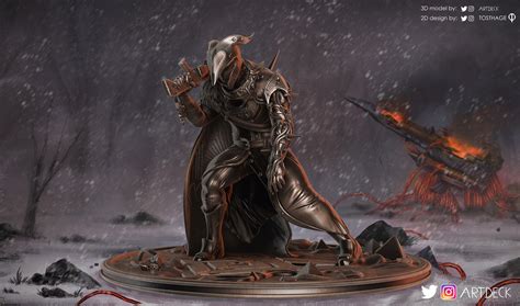 Artstation The Fall Of Felwinter Destiny Figurine