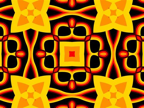 Mandala Pattern Triple Square Graphic By Blue Ocean · Creative Fabrica