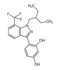 4 1 2 Etilbutil 7 Trifluorometil 1H Indazol 3 Il Benceno 1 3