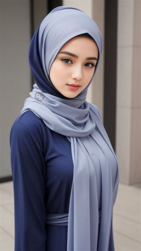 Hijab Muslims Beautiful Girl Fashion Model AI Hijab Muslims Dress