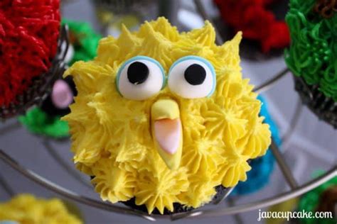 Tutorial Sesame Street Cupcakes JavaCupcake