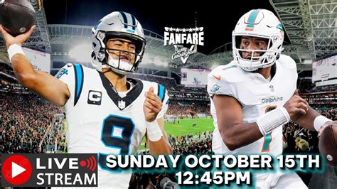 Watch Carolina Panthers Giants Vs Miami Dolphins Week 6 NFL 2023