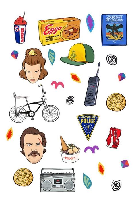 Stranger Things Printable Stickers