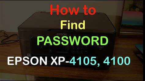 How To Change Epson Printer Wifi Password