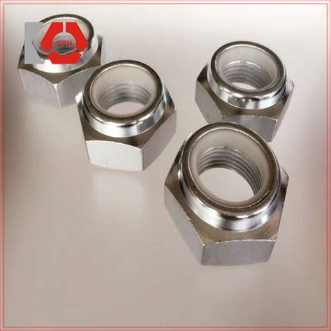 Stainless Steel Hex Nylon Insert Lock Nuts DIN985 China Hex Lock Nut