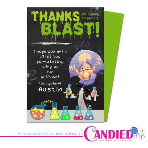 Items Similar To Scientist Thank You Card On Etsy