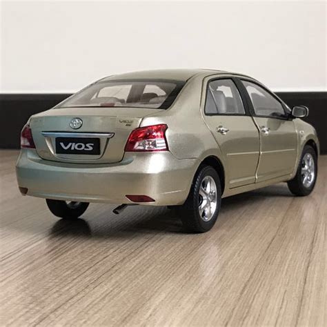 Faw Toyota Vios Model Car Champagne Gold Hobbies Toys Toys