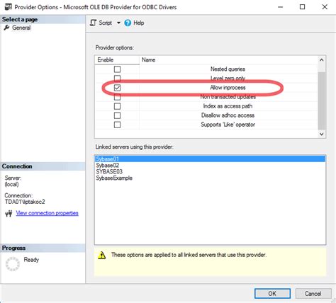 Connect To Sybase With A Linked Server Sqlservercentral