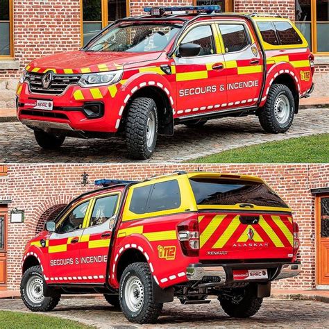 Renault Alaskan Fire Fighter 2016 Versão viatura bombeiro da inédita